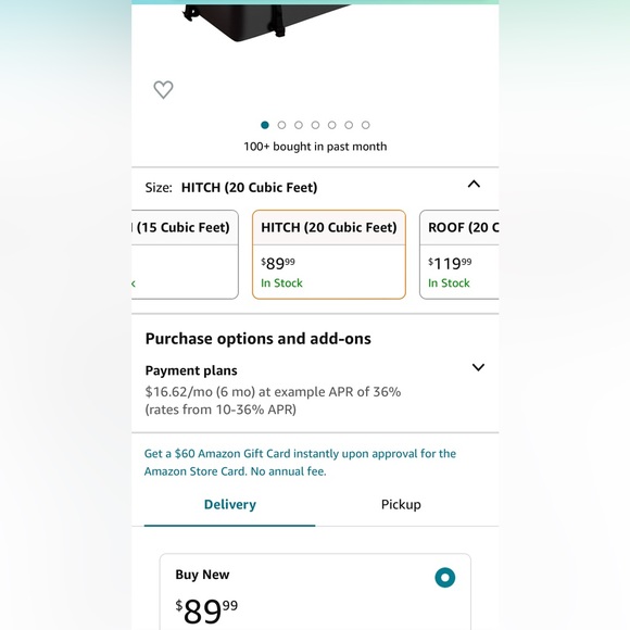 MeeFar Hitch Mount Cargo Carrier - Picture 3 of 3